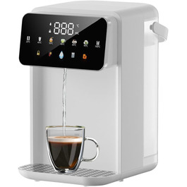 iFCOW Дозатор гарячої води, миттєвий нагрів за 3 секунди, 7 температурних режимів, 8 виходів, 3-5л бак, регулювання гучності, пам'ять - для кухні та офісу