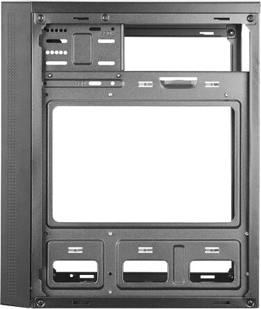 Корпус Micro ATX, передня сітка, USB 3.0, чорний, 6