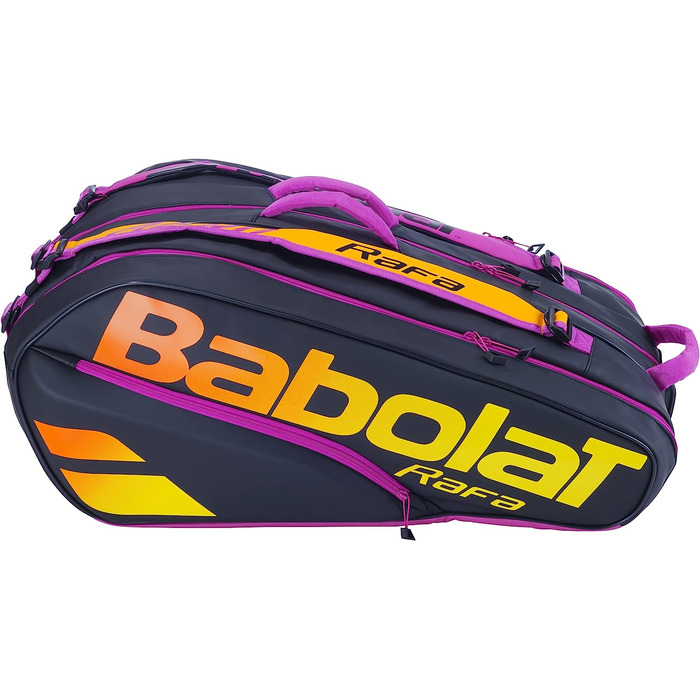 Сумка для тенісної ракетки Babolat RH x 12 РАФА чорний / помаранчевий (704) 000