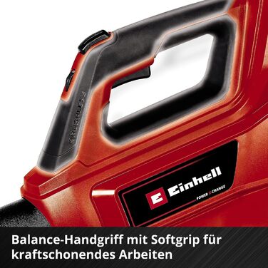 Einhell GP-LB 36/210 Li E-Solo: Акумуляторний повітродув Professional Power X-Change (без акумулятора та зарядного пристрою)