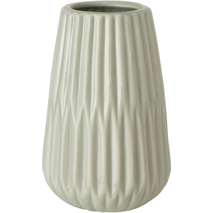 Набір ваз Wackadoo, порцеляна, сучасний, набір з 2, скандинавський дизайн, 17x8,5 см та 14x8,5 см (зелені)