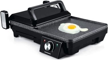 Електричний настільний гриль Heinner Marble TPGrill HEG-F20002P, 2000 Вт