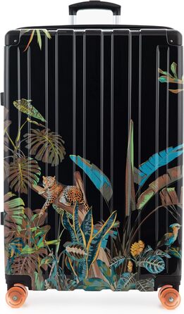 Набір валіз Hauptstadtkoffer Q-Damm (S & L) з TSA, Leopard, 78 см