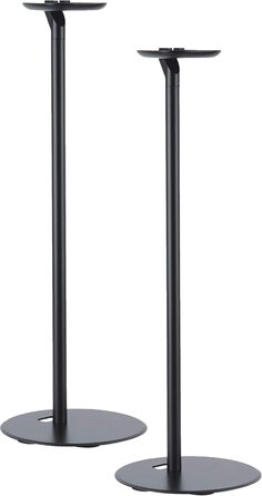Підставка для SONOS ONE та Play:1 Conecto CC50595-2 (2 шт.) - чорний колір, з кабельною організацією, 71,6 см, до 3 кг