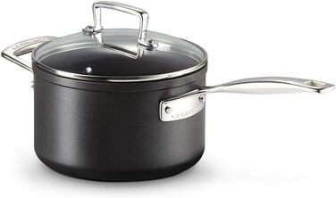 LE CREUSET Професійний сотейник з антипригарним покриттям, Ø 18 см, для всіх типів плит, включаючи індукцію, антрацит/срібло