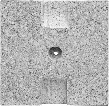 Підставка для парасольки Anndora Granit 25 кг, підставка для балкона, діаметр стієна до 48 мм (світло-сірий кут)