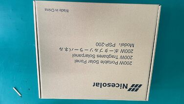 Складна сонячна панель Nicesolar 200 Вт 21 В/9,5 А для портативної електростанції Портативна сонячна панель з USB PD 65 Вт міцна та водонепроникна IP67 для мобільного телефону Відкритий кемпінг Аварійне автономне обладнання