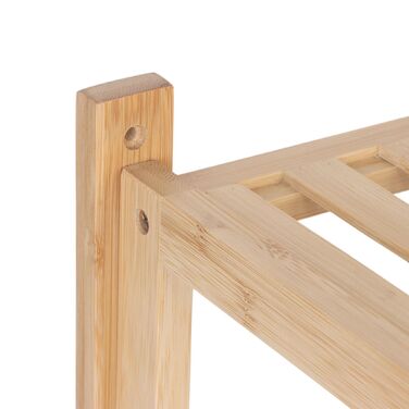 Поличка для ванної кімнати Relaxdays з гачками та тримачем для рушників