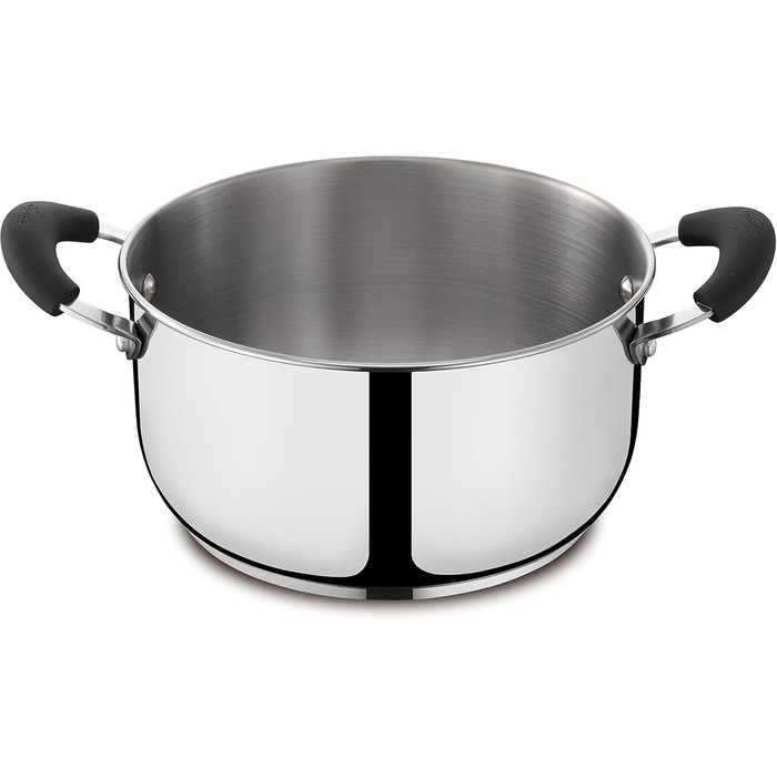 Каструля Lagostina Gioiosa Deep з ручками, нержавіюча сталь, діаметр 22 см, 4.0 л