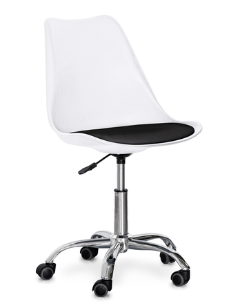 Крісло Hommex Kantri White / Black (арт. H-231 W/B MR)
