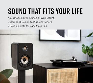 Поличкова акустика Polk Audio Signature Elite ES20, сумісна з Hi-Res, Dolby Atmos і DTSX, біла (пара)