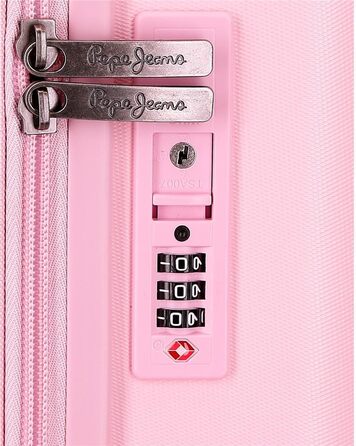 Набір валіз Pepe Jeans Highlight, 55/70 см, ABS-замок, 116 л, 4 колеса, ручна поклажа, світло-рожевий колір
