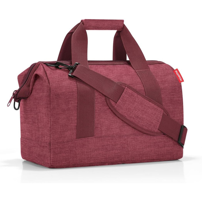 Сумка-органайзер Reisenthel Allrounder M – універсальна дорожня сумка для роботи та відпочинку, Twist Maroon