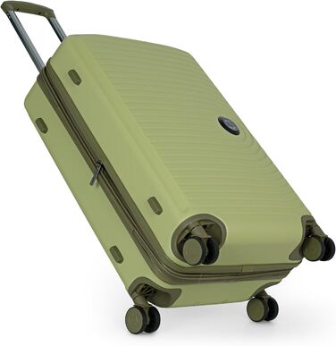 Набір валіз Hauptstadtkoffer Mitte 55/68/77 см: 3 валізи + цифровий багажний тег, TSA, ABS, XL-розширення