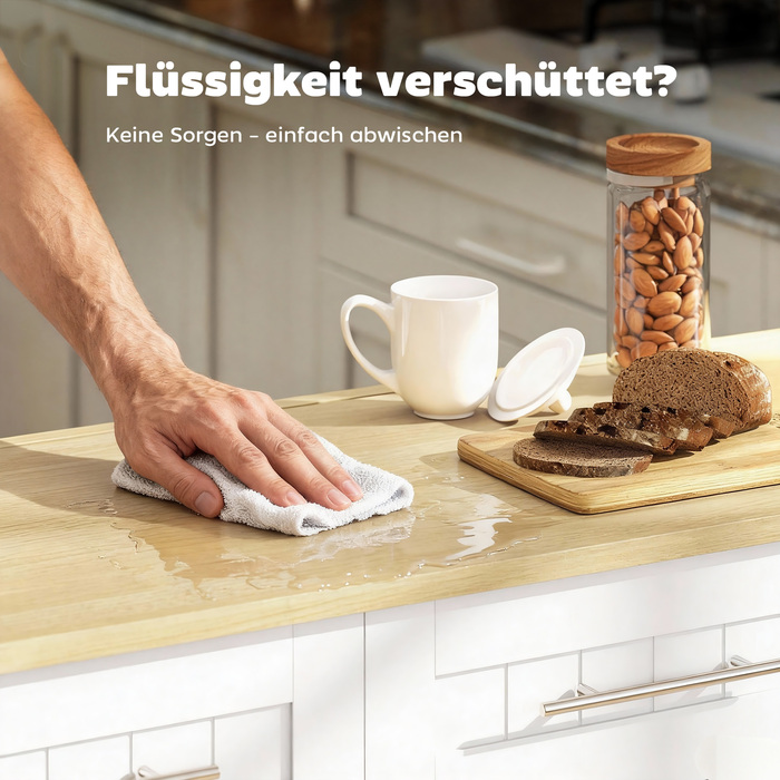 Мобільний кухонний острівець з розширюваною поверхнею, шафки, ящики, тримач для рушників, кухонна візок з МДФ, білий