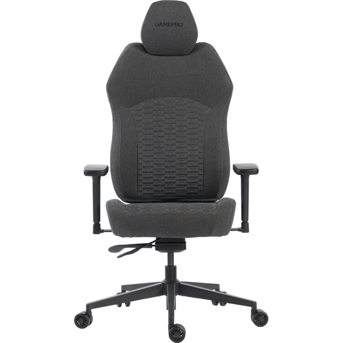 Крісло ігрове GamePro GC760DG Fabric Dark Gray