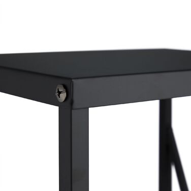 Стильна полиця для дров Relaxdays з міцної сталі