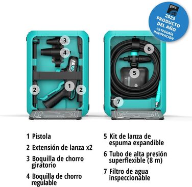 Високотискний мийник BOX4 180DSS компакт (2500 Вт, 180 бар, 500 л/год)