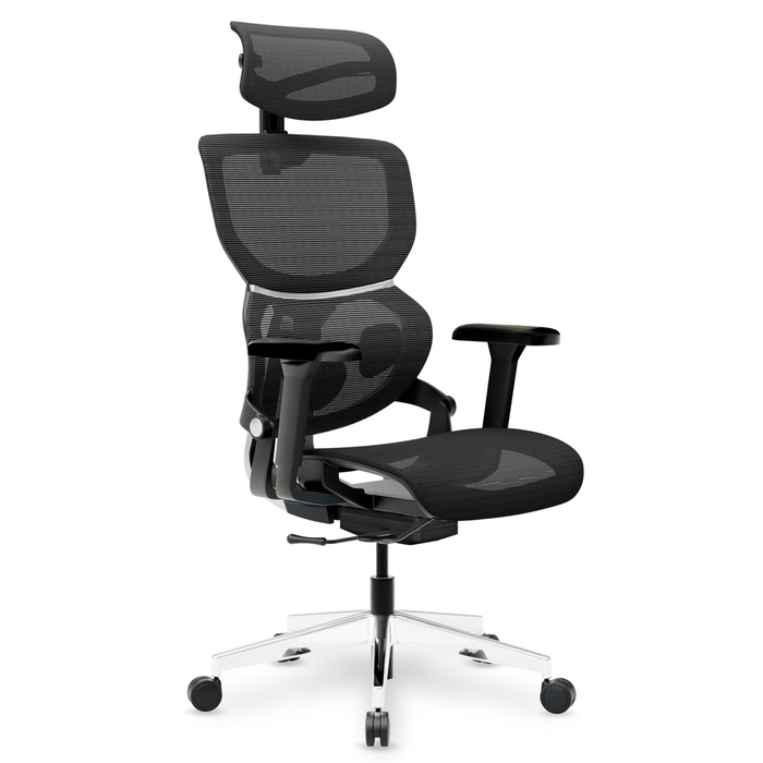 Крісло Mealux Q3 Air Black (арт. HF-Q3 M/B)