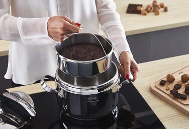 Аксесуари для сковороди-каструлі Lagostina: чаша 7 літрів, метал, срібна, діаметр 22 см