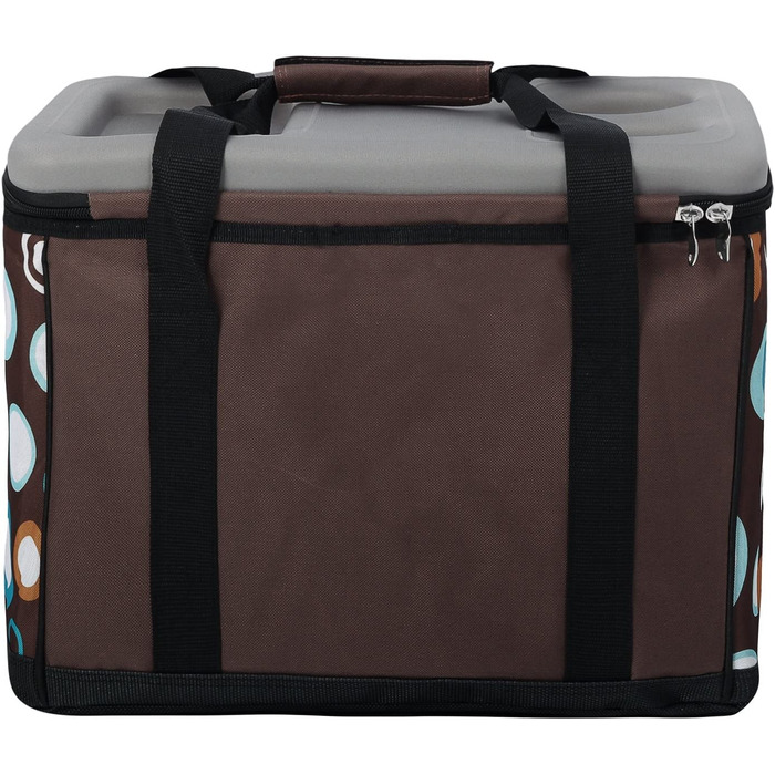 Сумка-холодильник anndora на 40 літрів-ізольована сумка-сумка для пікніка (XL коричневий)