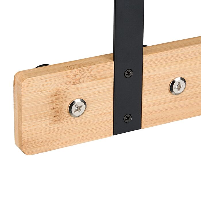 Настінна вішалка Relaxdays з 4 гачками