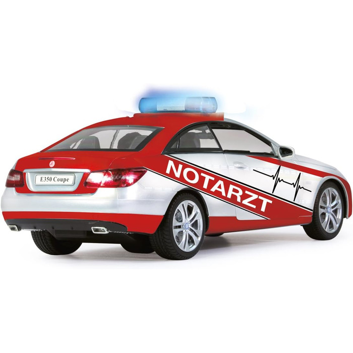 Модель Mercedes-Benz E350 Coupe 1:16 JAMARA 410023, 2.4GHz, звук сирени, сигналізація, світлові ефекти, 4 швидкості