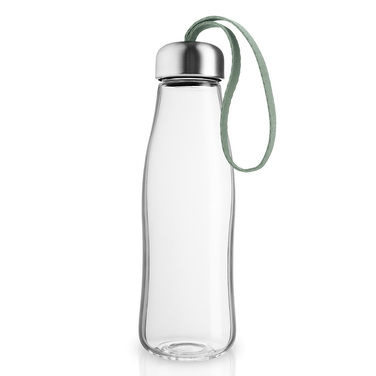 Пляшка скляна 0,5 л, прозора/світло-зелена Eva Solo