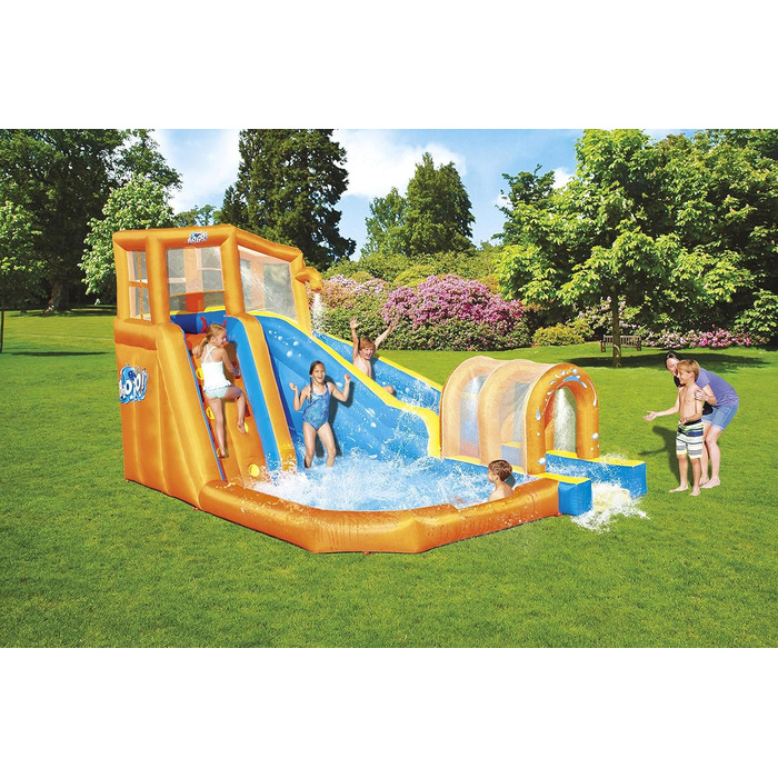 Надувний водний парк Bestway H2OGO! Hurricane 420x320x260 см з постійним нагнітачем
