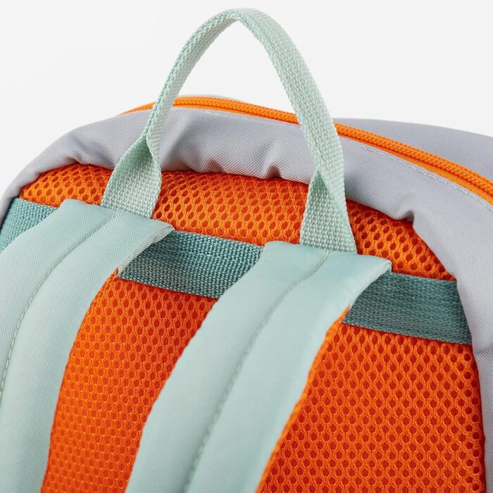 Рюкзак Fuchs Forest Bags для дівчаток і хлопчиків Дитячий рюкзак рекомендований від 2 років синій/помаранчевий, 23x20x10 см (сірий/лисячий), 25053