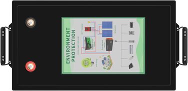 Акумулятор DATOUBOSS 12V 300Ah LiFePO4, 200A BMS, 8000 циклів, 3840 Вт, для сонячної батареї, автофургону, автономного живлення