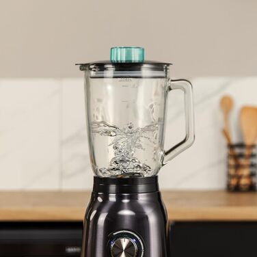 Cecotec Standmixer Power Black Titanium 2500MAX Go: 2500 Вт, титанове покриття, 1,8 л, 5 швидкостей + пляшка