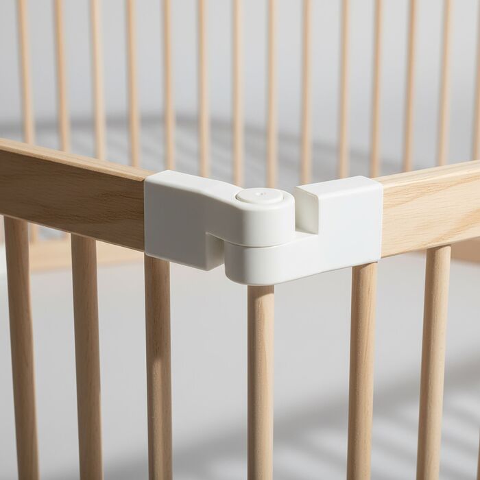 Дитячий манеж Relaxdays з соснового дерева