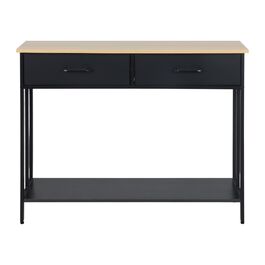 Консольний столик Relaxdays з двома висувними ящиками