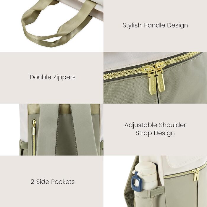 Жіночий рюкзак LOVEVOOK: компактний, водонепроникний, для міста та подорожей (13,3 дюйми)