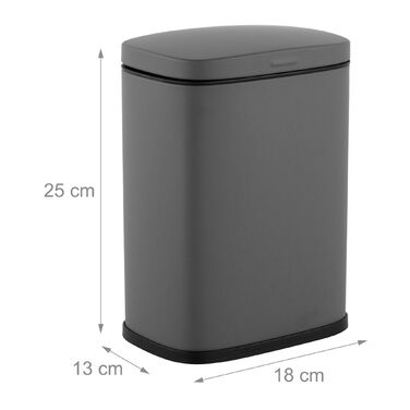 Контейнер для косметики Relaxdays для кріплення на стіну, 3 літри