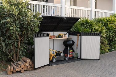 Ящик для подушок Keter Ondis24 Premier Box XL, садові меблі, лавка-скриня, водонепроникний (2020 л)