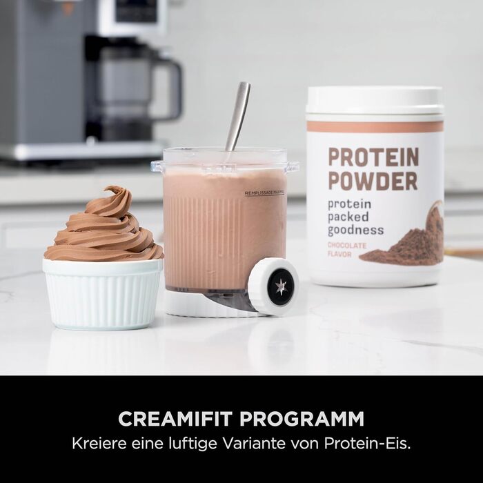 Машина для морозива CREAMi Softeis Ninja Swirl NC701EU: 13 функцій, 2 контейнери для морозива, сорбету, шейків