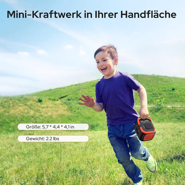 Портативна електростанція SinKeu 97Wh, 26400mAh з AC 230V, DC 12V та USB, для телефону, ноутбука, кемпінгу, подорожей, надзвичайних ситуацій (без сонячної панелі) DE-G120