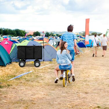 Висока садо́ва теле́жка Relaxdays