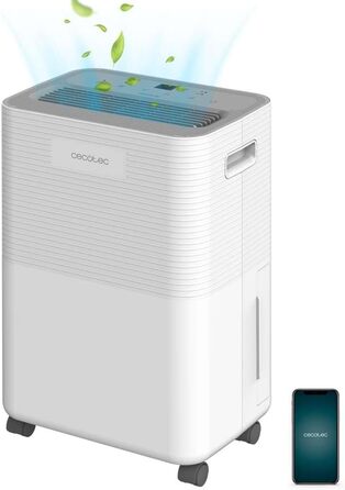 Зволожувач повітря Cecotec Big Dry 4000 Expert Connected: 10л/день, WLAN, R290, LED, автовимкнення