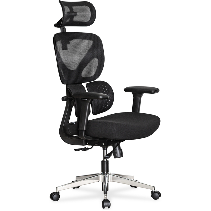 Крісло Mealux D1 Duo Air Fabric Black (арт. HF-D1 Duo F/B)