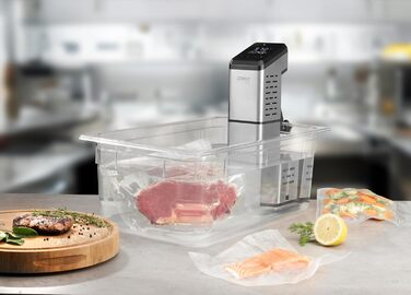 CASO SV400 Sous Vide Stick - Тест-переможець, для контейнерів до 20л, IPX7, компактний дизайн