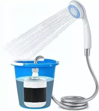 Переносний душ для кемпінгу HYDROPORT 2200 mAh: для подорожей, пляжу, домашніх тварин