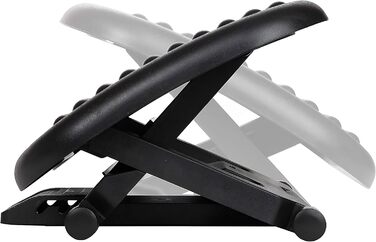 Підставка для ніг Retoo: ергономічна, з регулюванням висоти та масажем для офісу та дому