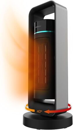 Обігрівач Cecotec ReadyWarm 10050 Top Ceramic Pro: керамічний, 2200 Вт, з осциляцією, 3 режими, світло, безпека