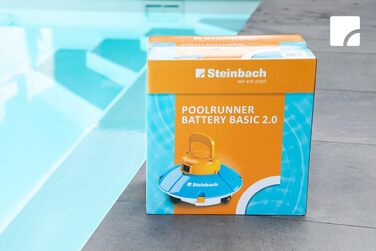 Бездротовий пилосос для басейну Steinbach Poolrunner Battery Basic 2.0, до 10 м², до 60 хв, для солоної води