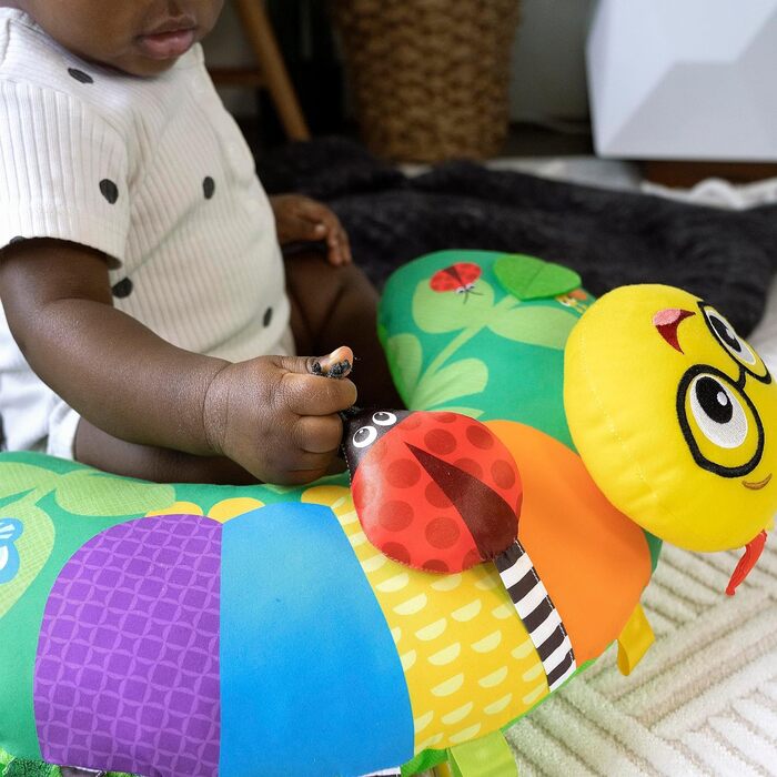 Подушка Baby Einstein Cal-a-Pillow Prone Activity Pillow, мультисенсорна, 0 місяців і старше