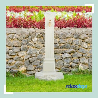 Relaxdays Античний фонтанчик для стояння, 93 см