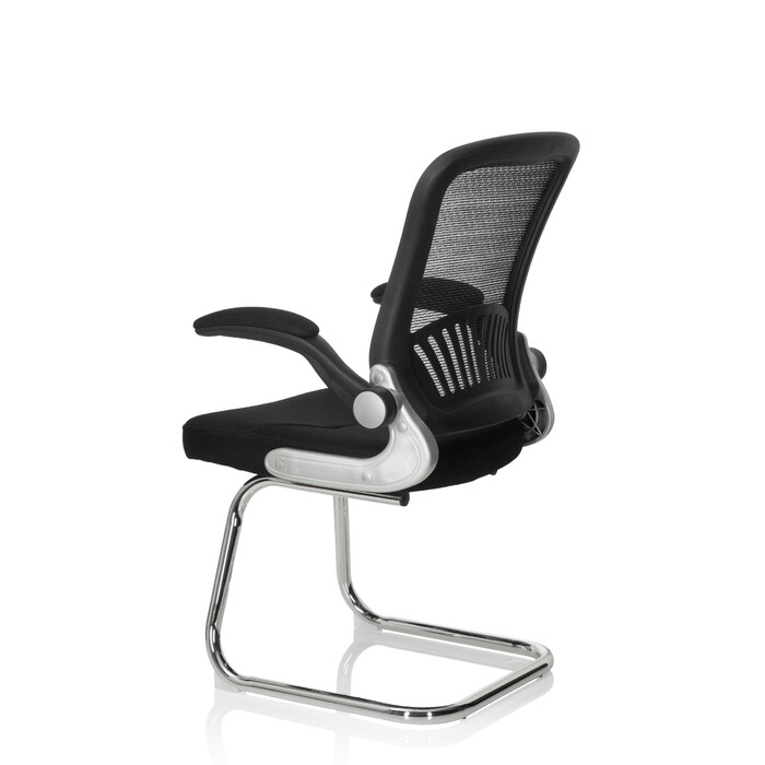 Крісло для відвідувачів / Конференційне крісло FLYER PRO V Mesh Black HJH OFFICE